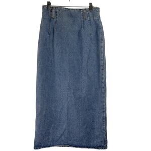 Hunt Club Vintage Jean Maxi Skirt Size 8